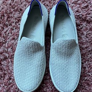 Rothy’s white original slip on sneaker 7